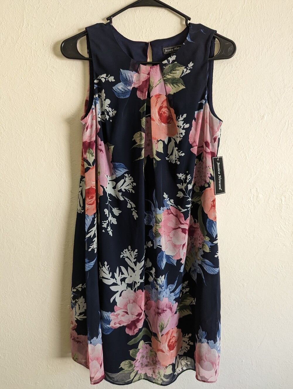 NWT Jessica Howard Missy Womens A-Line Floral Mini Dress Size 6